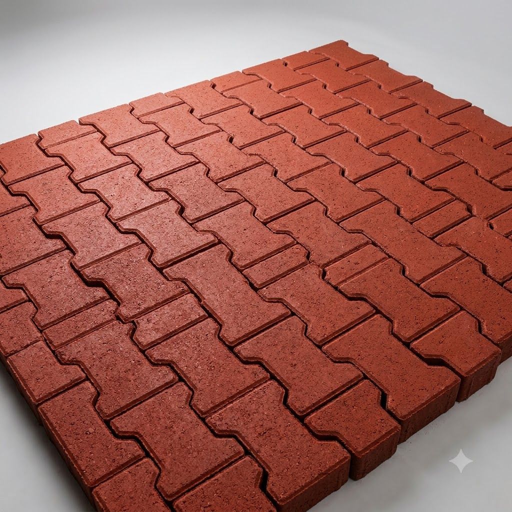 Paver block Red